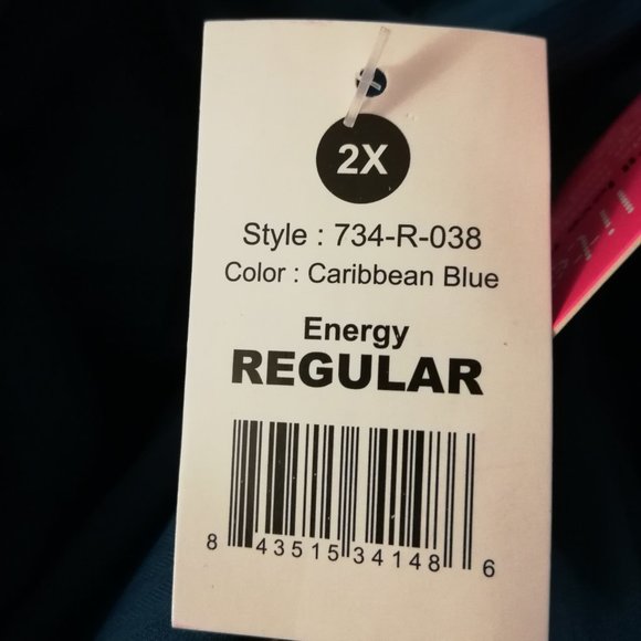 Koi Scrub Pants Women's 734-038 Caribbean Blue - Picture 6 of 11